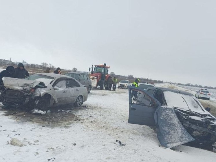 Под Энгельсом школьница пострадала в ДТП