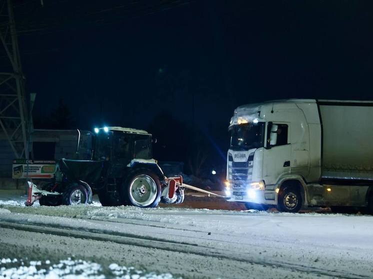 На федеральной трассе в Челябинской области ограничили движение из-за погоды