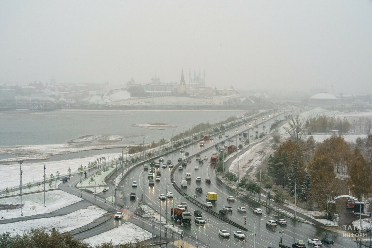 В Татарстане прогнозируют холода и снег