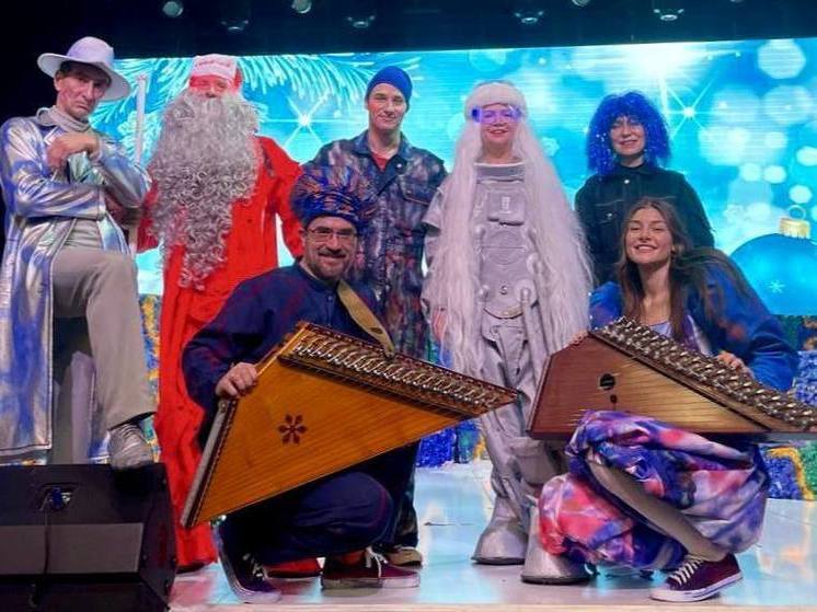 В Мелитополе выступил ансамбль гусляров Москонцерта "Купина"