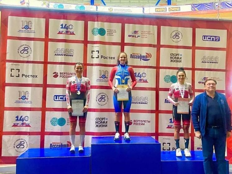 Тульские велогонщицы завоевали награды Чемпионата и Кубка России
