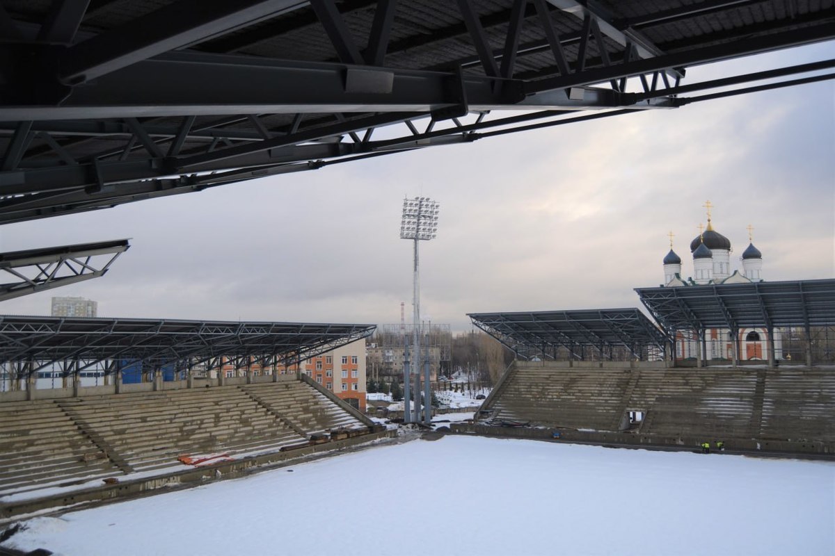 Стоимость нового стадиона «Факел» в Воронеже составит более 1,5 млрд рублей