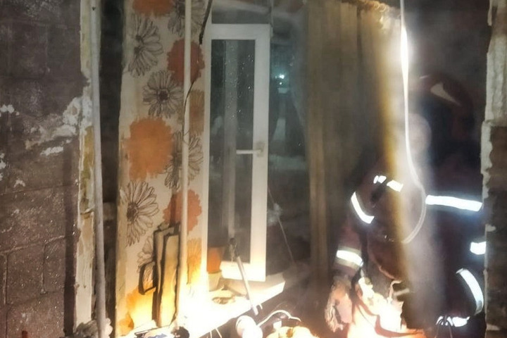 В Мурманске ликвидировали пожар на улице Свердлова