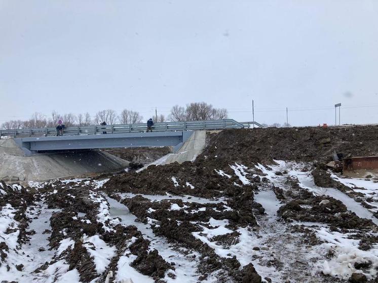 В Перелюбском районе отремонтировали аварийный мост