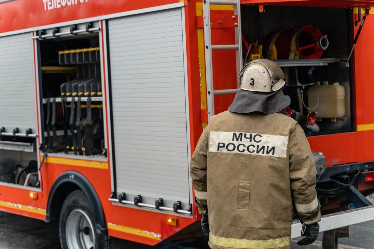 В Касимове произошёл пожар в жилом доме