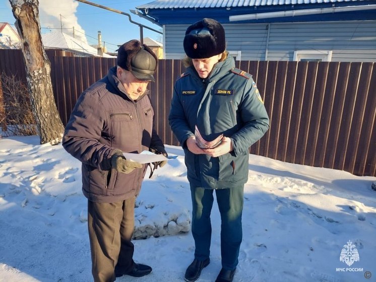 В частном секторе Барнаула прошел рейд по пожарной безопасности