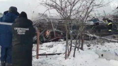 В Тверской области трое детей погибли на пожаре: видео с места