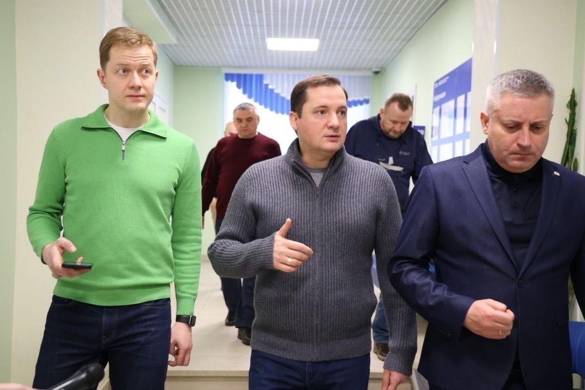 Александр Цыбульский посетил Приморскую ЦРБ с рабочим визитом