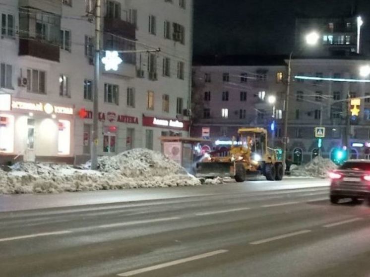 Власти Тулы сообщили о вывозе 1820 кубометров снега за сутки