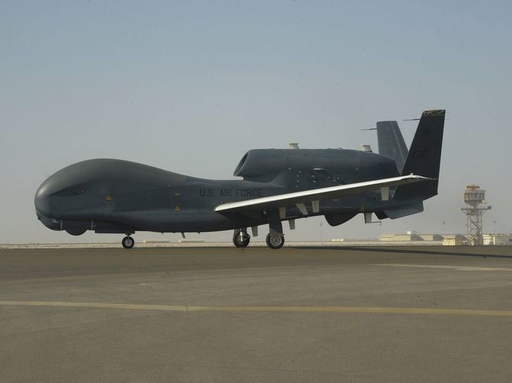 RQ-4B Global Hawk США совершил первый с начала года полет около Крыма