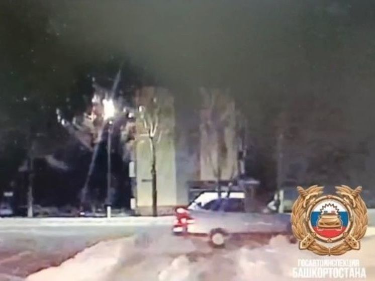 В новогоднюю ночь башкирские автоинспекторы задержали пьяного водителя