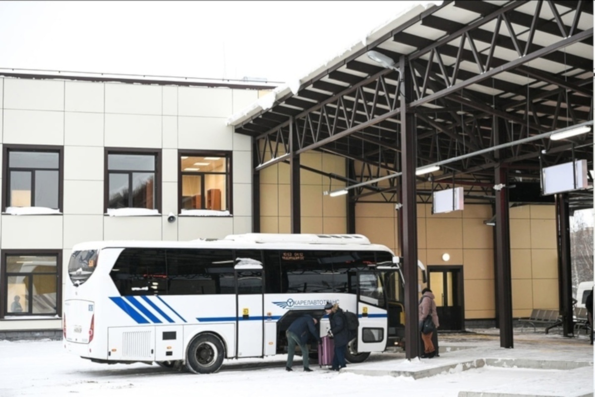 Отменены из-за морозов автобусные рейсы на север Карелии