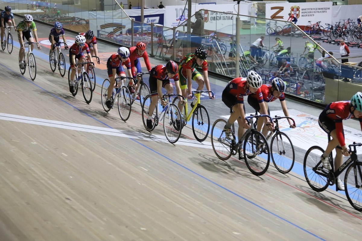 The Omsk cycling track hosts the multi-day cycling race “Indea Track”