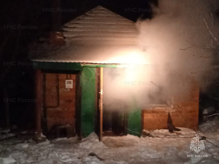 При пожаре в брянском Погаре погибли два человека