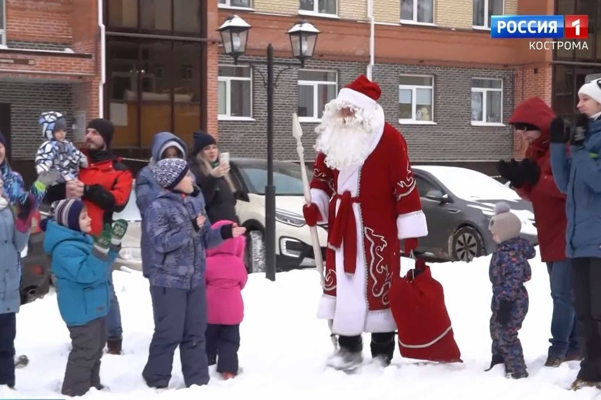 Дед Мороз скорректировал программу народных гуляний в Костроме