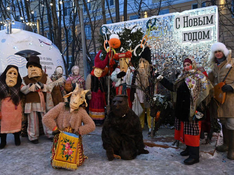 Коллектив театра «Окрутники Мурманска» поздравил северян с наступающим Рождеством