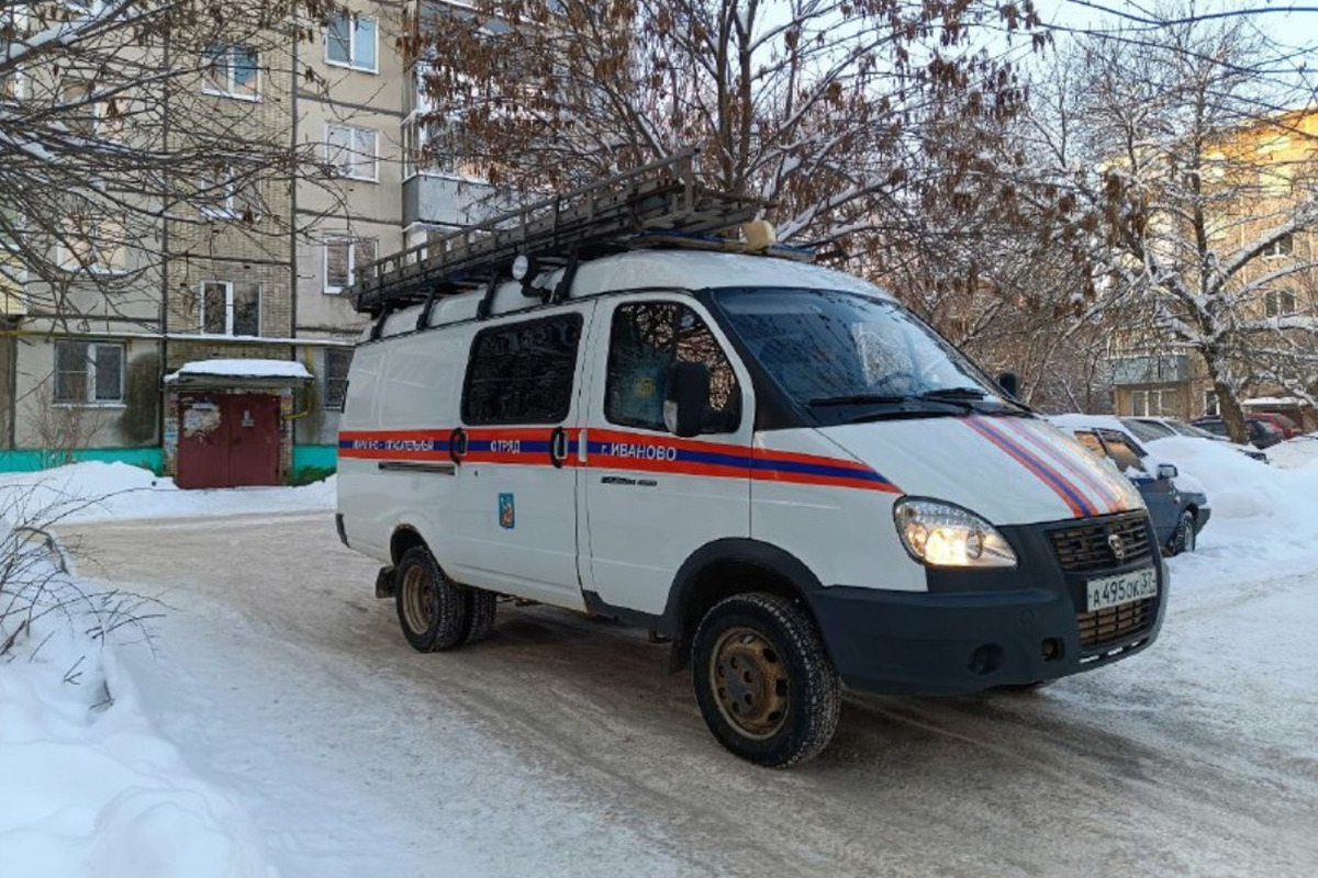 Ивановские спасатели отработали 24 вызова, поступивших в эти новогодние праздники