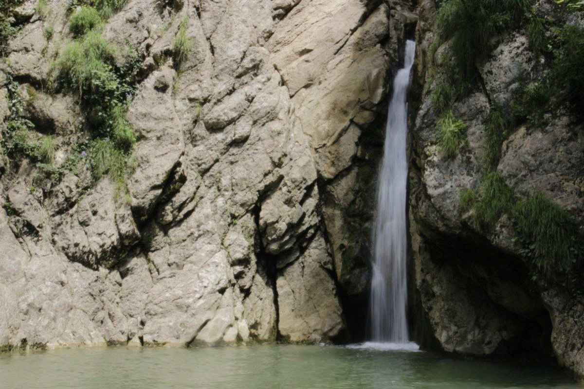 Агурские водопады Краснодарский край