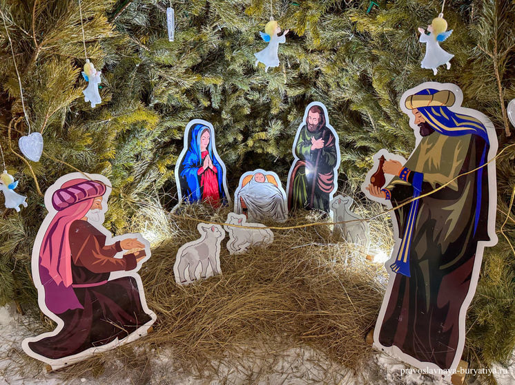 В православных храмах Бурятии отметили Рождество Христово