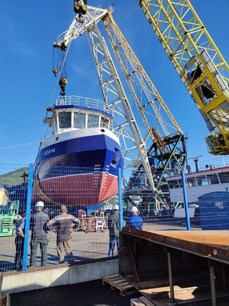 На Камчатке в 2023 году было построено рыболовецкое судно