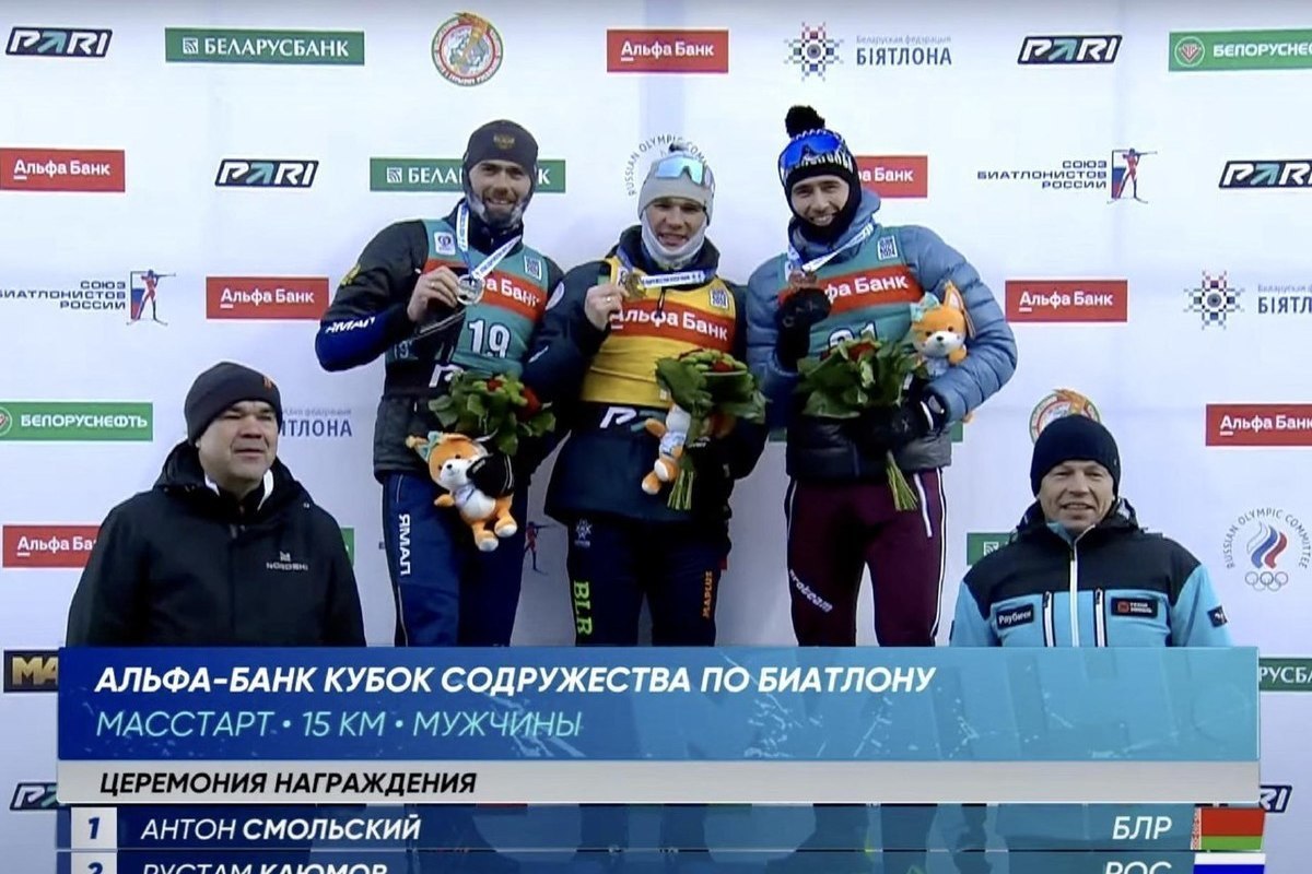 Биатлонист из Лабытнанги стал серебряным призером соревнований в Беларуси