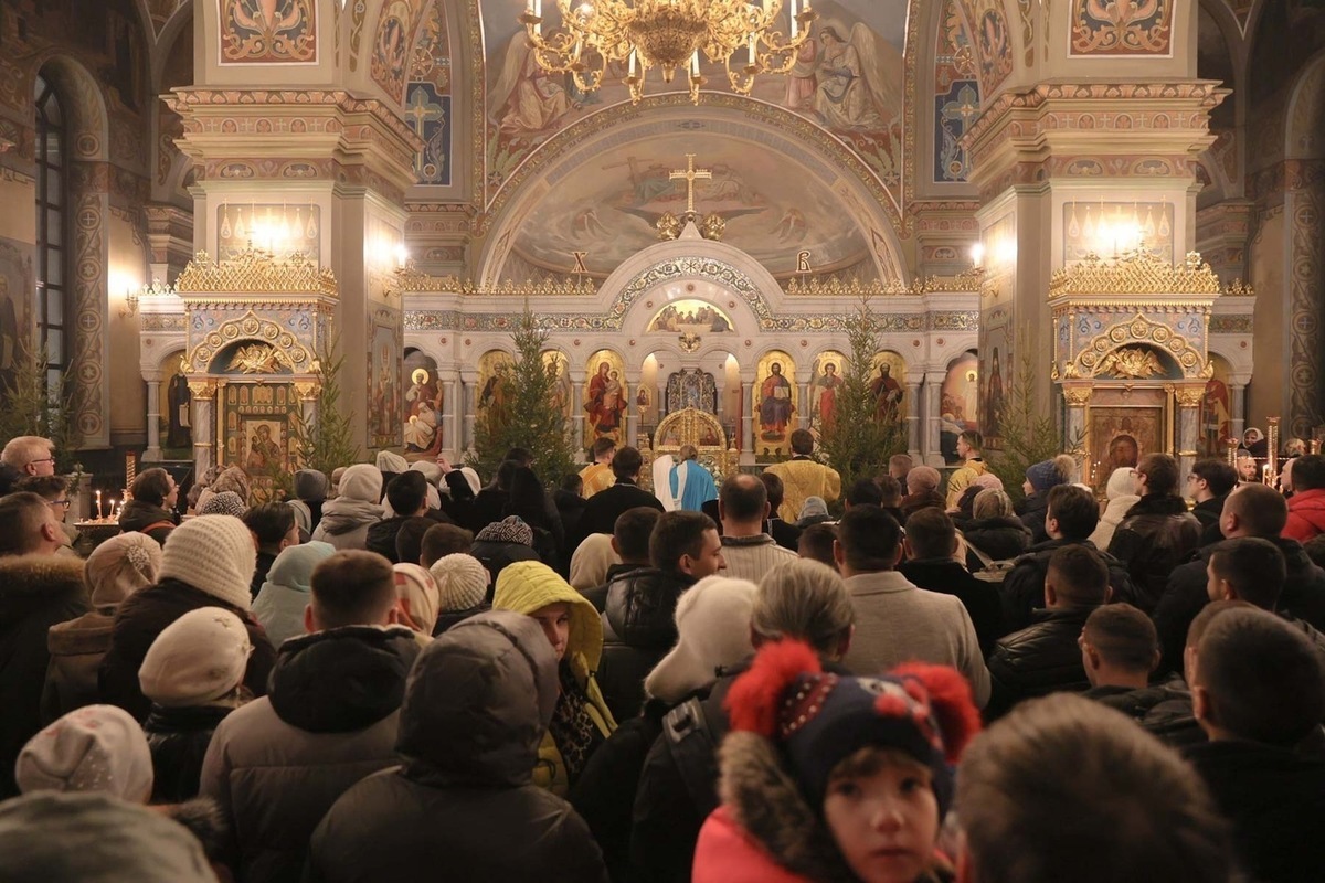 Тульская полиция обеспечила безопасность богослужений на Рождество