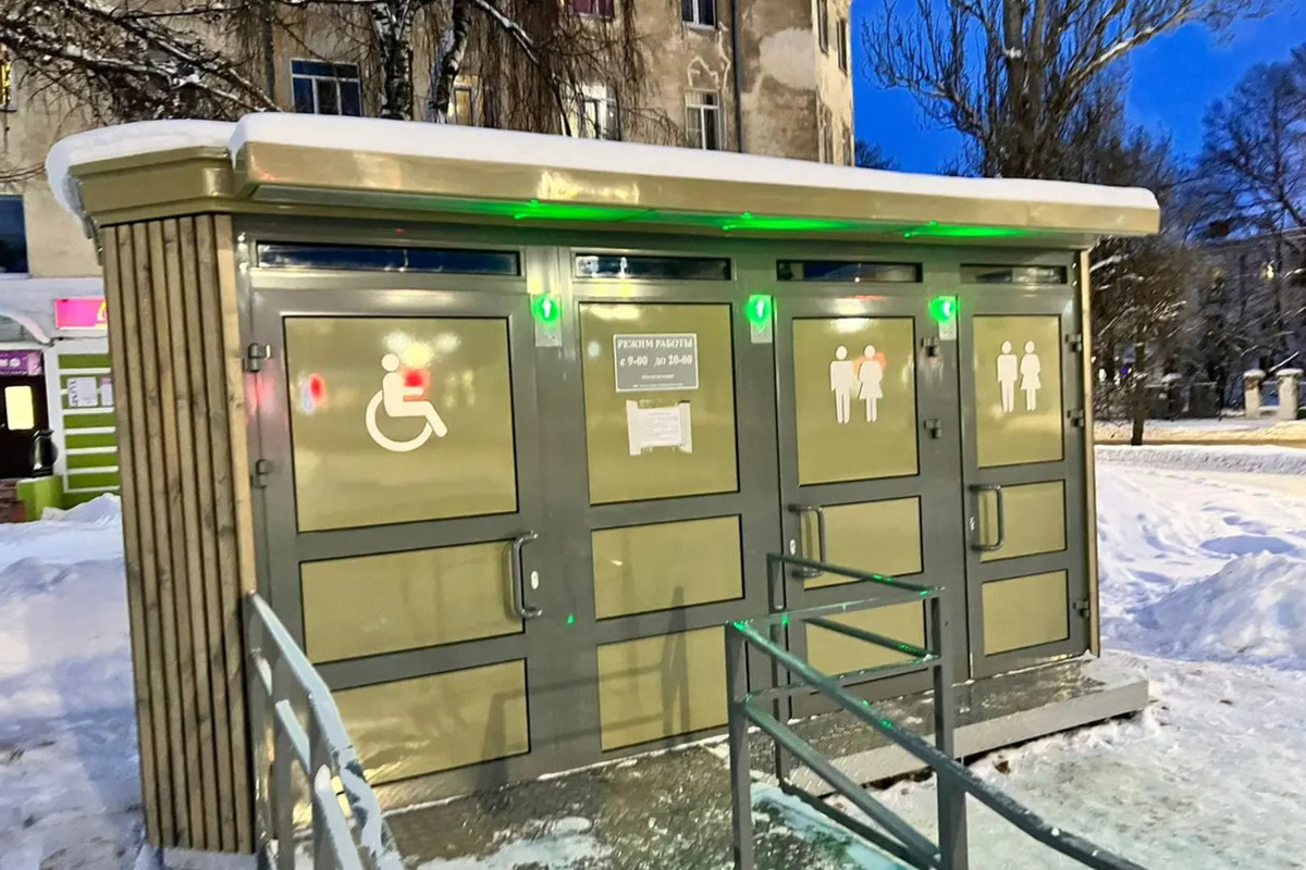 Центральный рынок Костромы обзавелся современными общественными туалетами