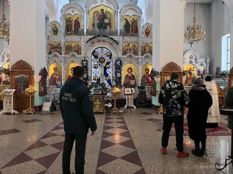 В МЧС рассказали, как прошло Рождество в калининградских храмах