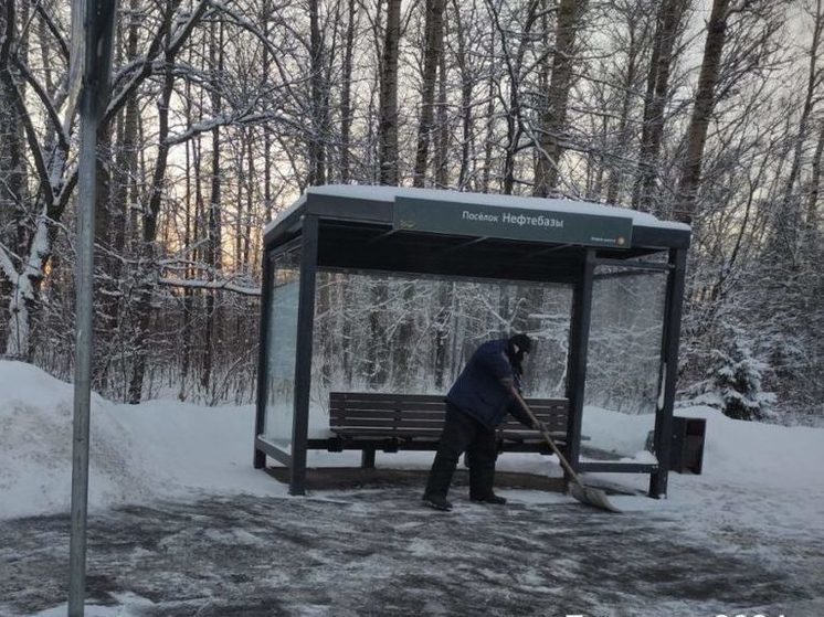 В Долгопрудном из-за морозов городские автобусы сходят с маршрутов