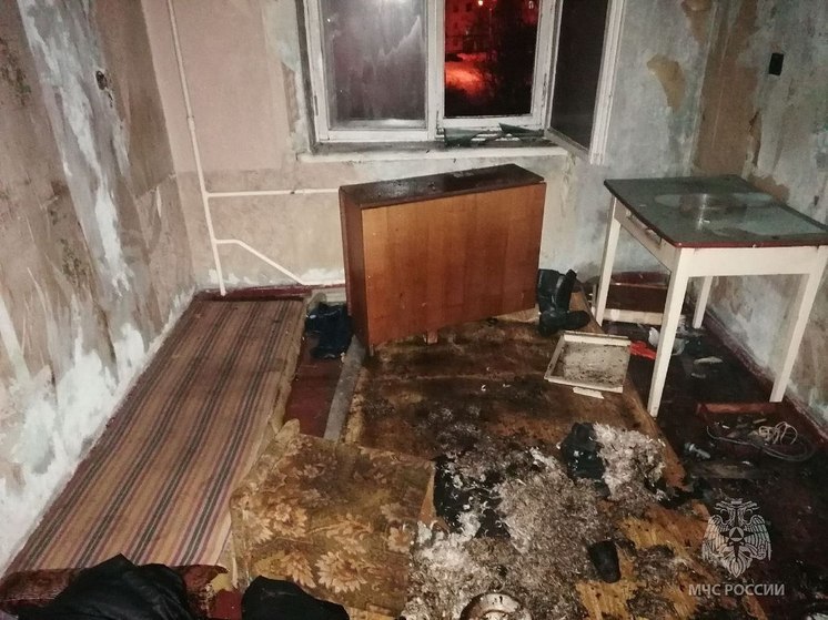 Пожар в высотке на Харьковской создал угрозу жизни семерым саратовцам