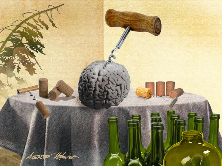 Традиционная подборка рисунков легендарного художника - новая в Новом году