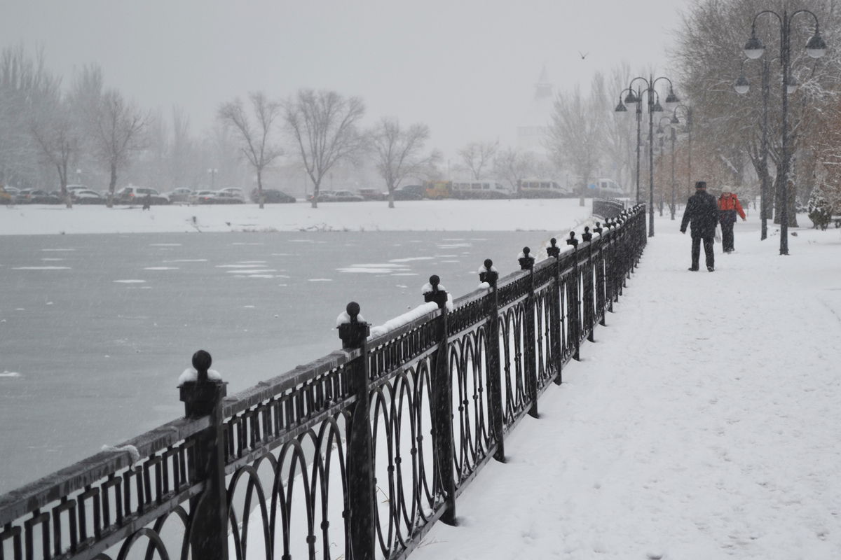 9 января в Астрахани ожидают снег