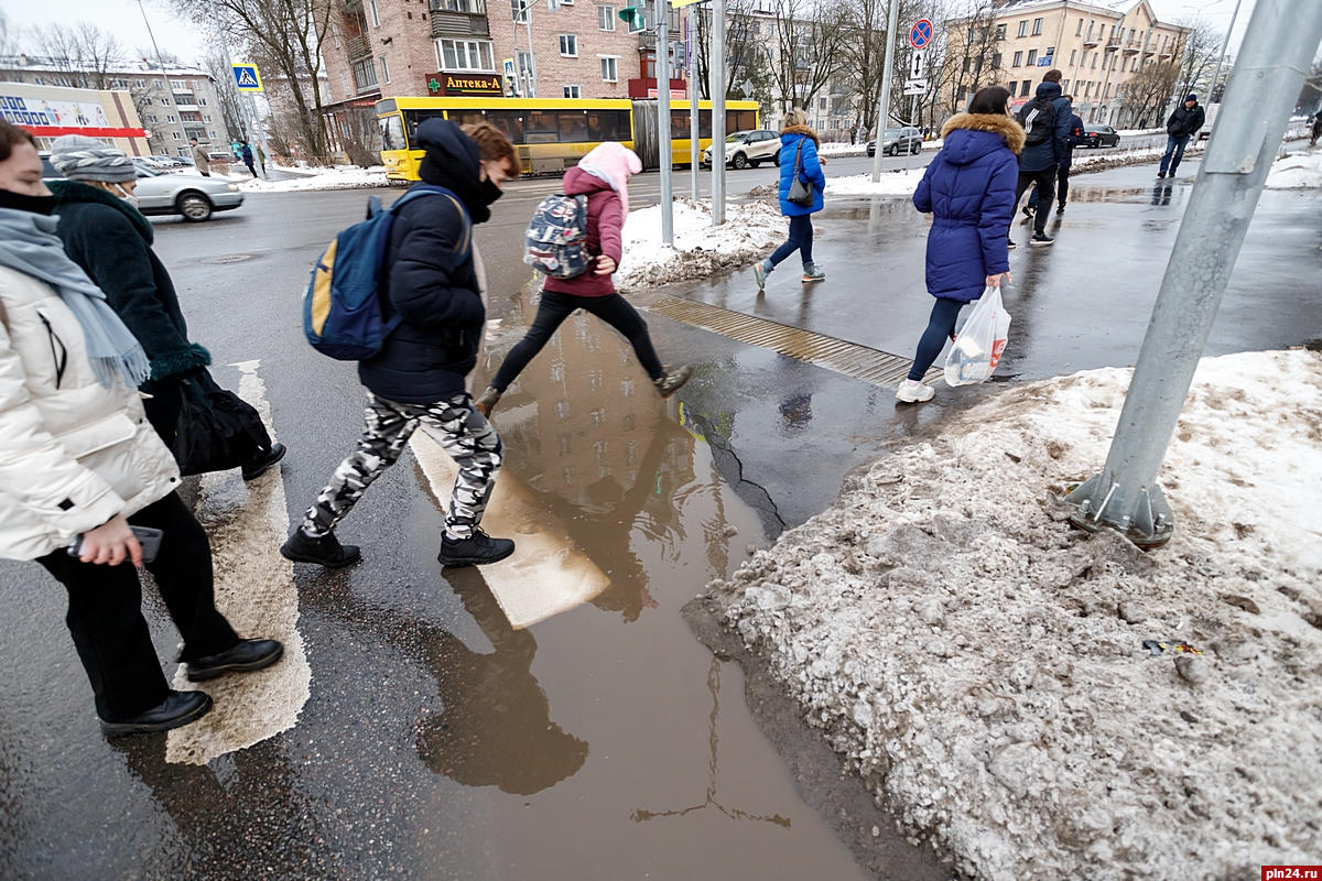 До +2 градусов потеплеет в Псковской области днем 9 января
