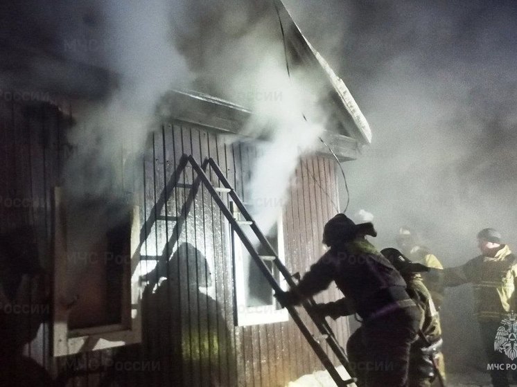 Мужчина погиб на пожаре в Черемхово