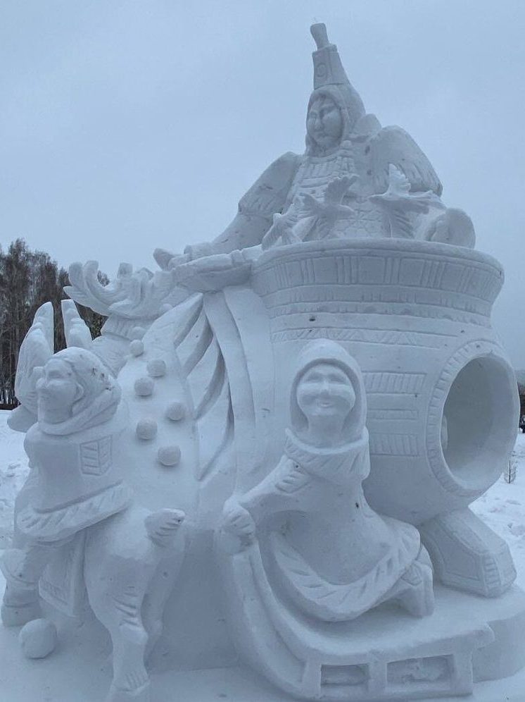 Якутяне победили на международном фестивале снежных скульптур