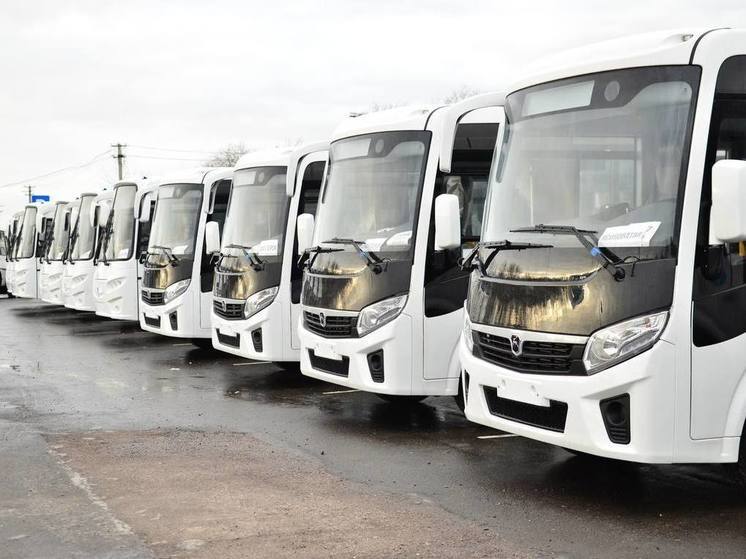 Минтранс РФ направил партию автобусов в новые регионы