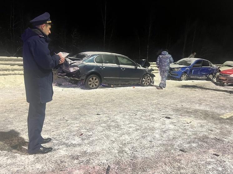 В СКР раскрыли подробности массового ДТП в Новгородской области