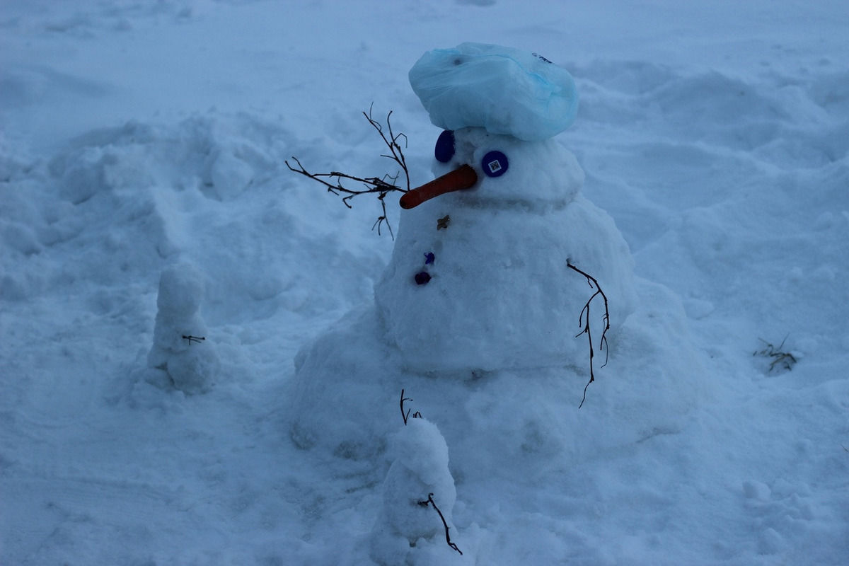 «Битву снеговиков» провели в Оленегорске