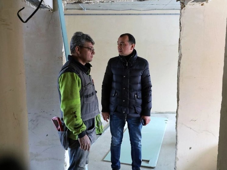 Жданов проинспектировал ход восстановительных работ в Шебекино