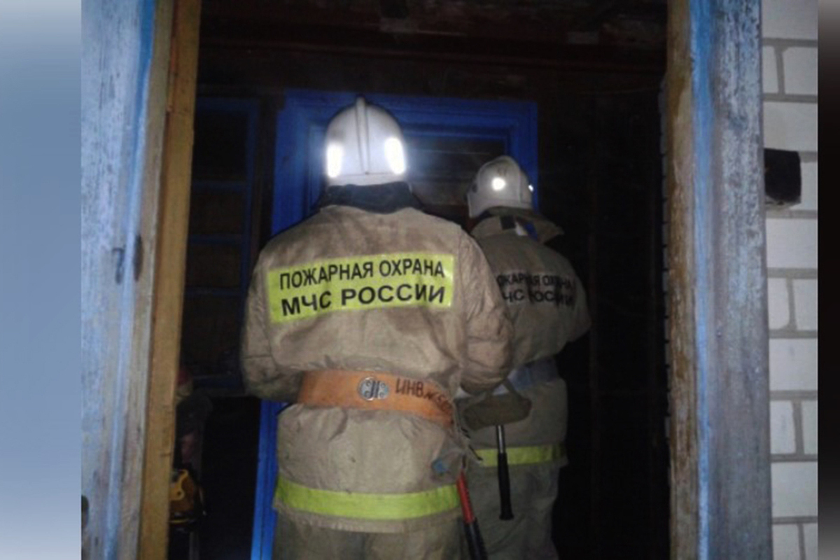Во вторник в Воронежской области в собственном доме сгорел пенсионер