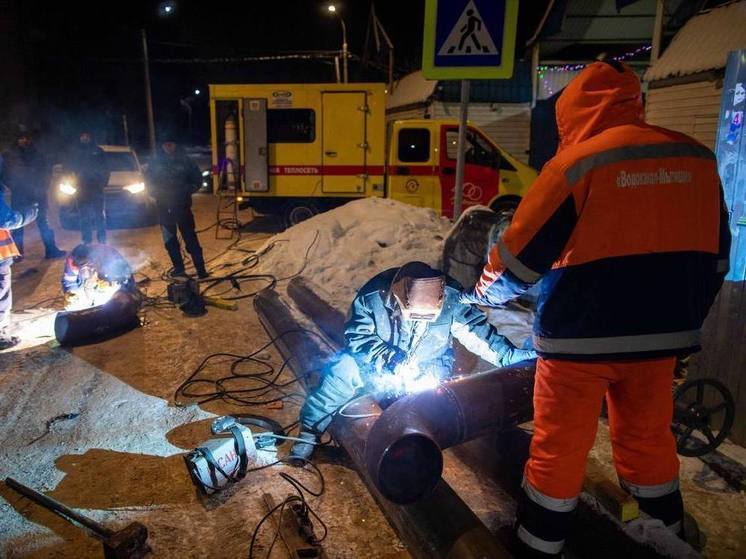 В Подольске тепло вернули в 86 домов из 176, но есть сложности