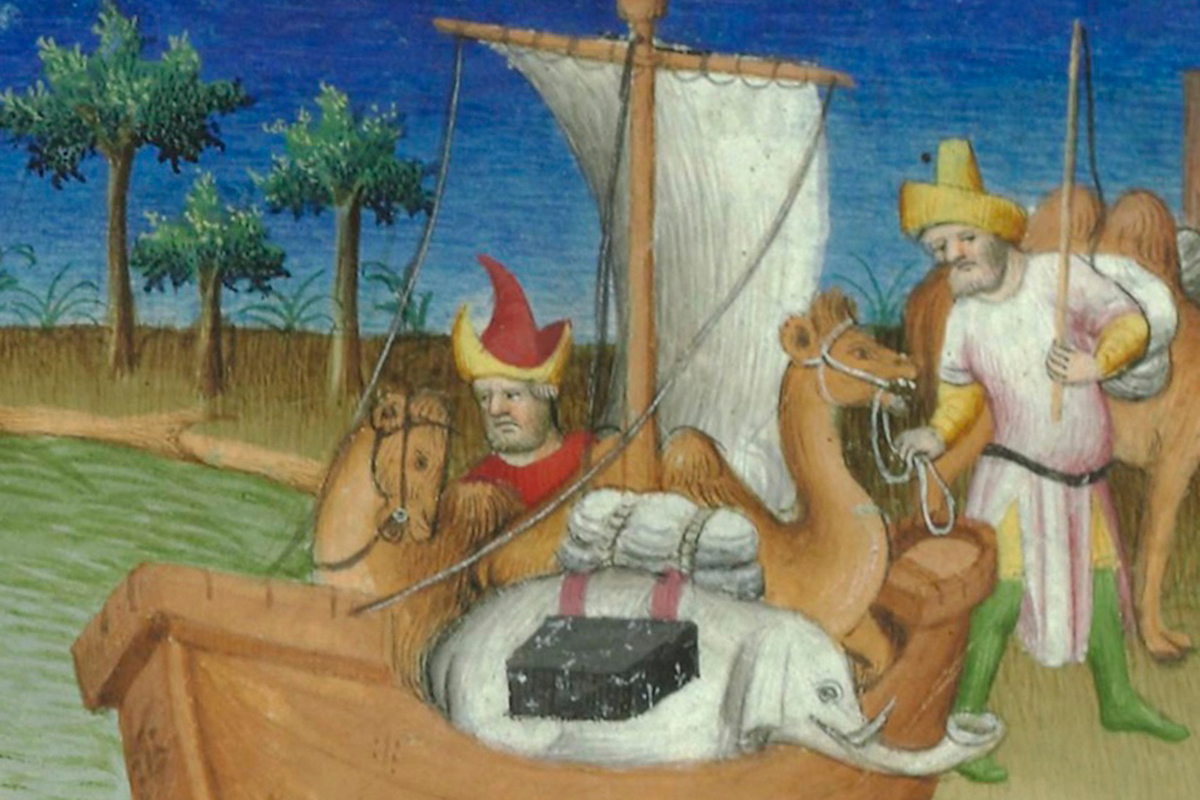 Marco Polo saw unicorns and was the first to tell about the Great Silk Road