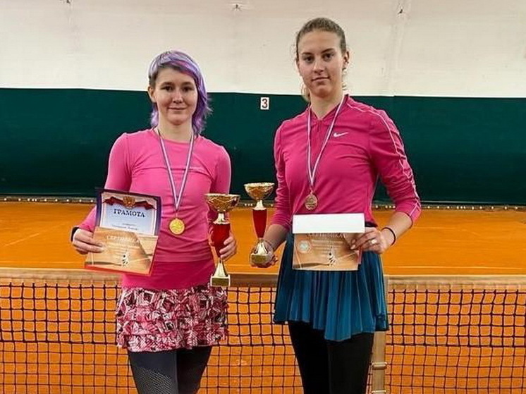 Курская теннисистка Дарья Харланова заняла второе место на всероссийском турнире