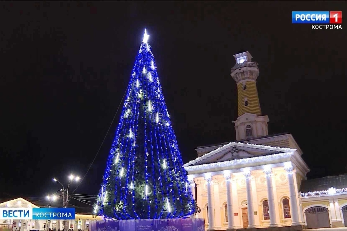 Кострома в первую неделю нового года поставила рекорд по посещаемости туристами
