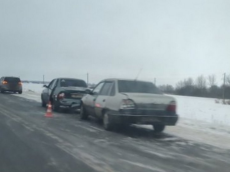 В Курчатовском районе случилась массовая авария