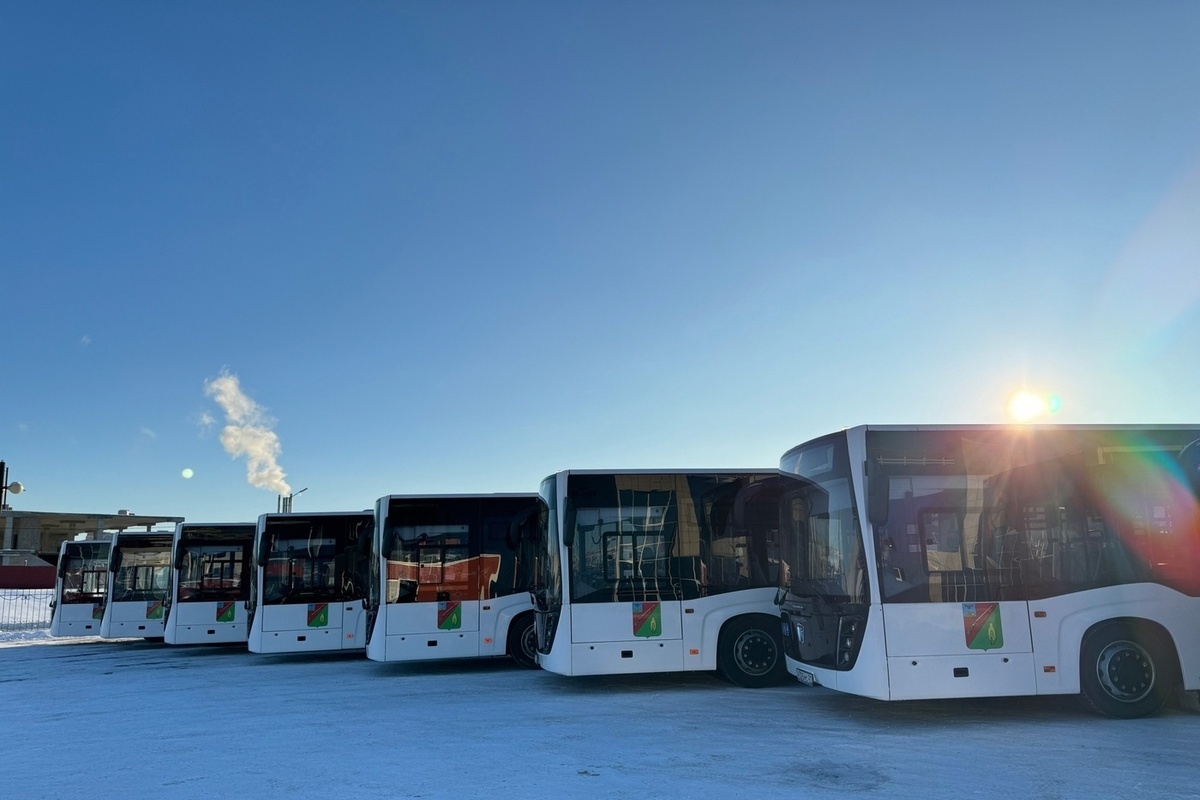 Вячеслав Гладков передал Старому Осколу 12 новых автобусов большой вместимости