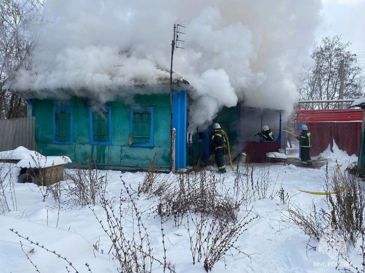 В Белгородской области при пожаре в жилом доме погиб мужчина