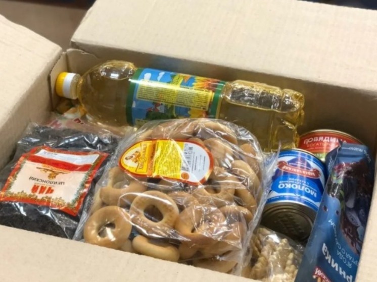 Волонтеры доставляют продукты в села Херсонской области
