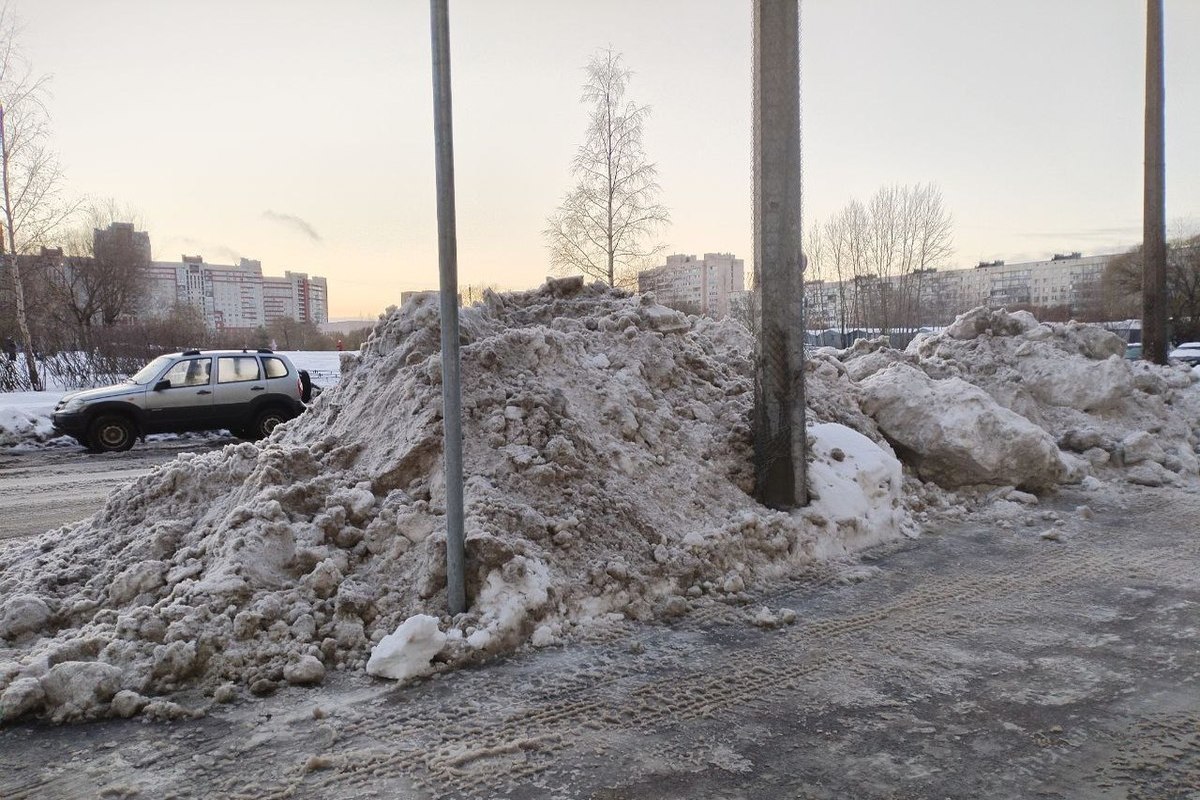 Северяне пожаловались губернатору Мурманской области на неубранный снег -  МК Мурманск