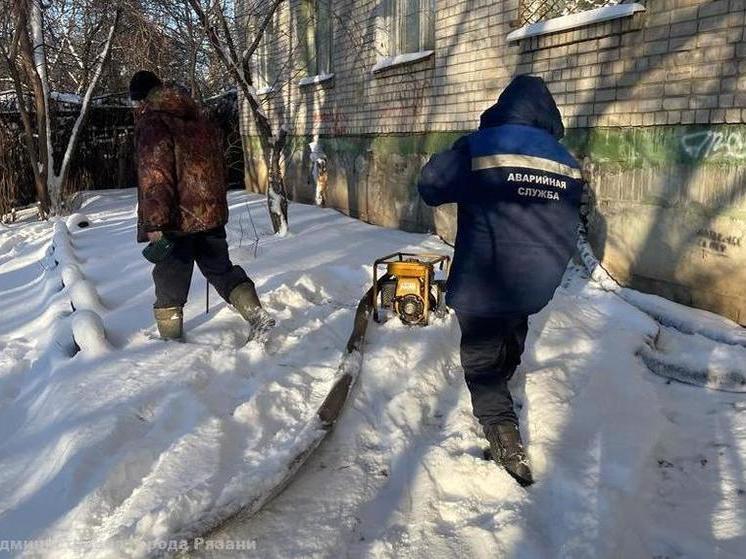 В подвале дома №7а на улице Пугачёва в Рязани заменят коммуникации